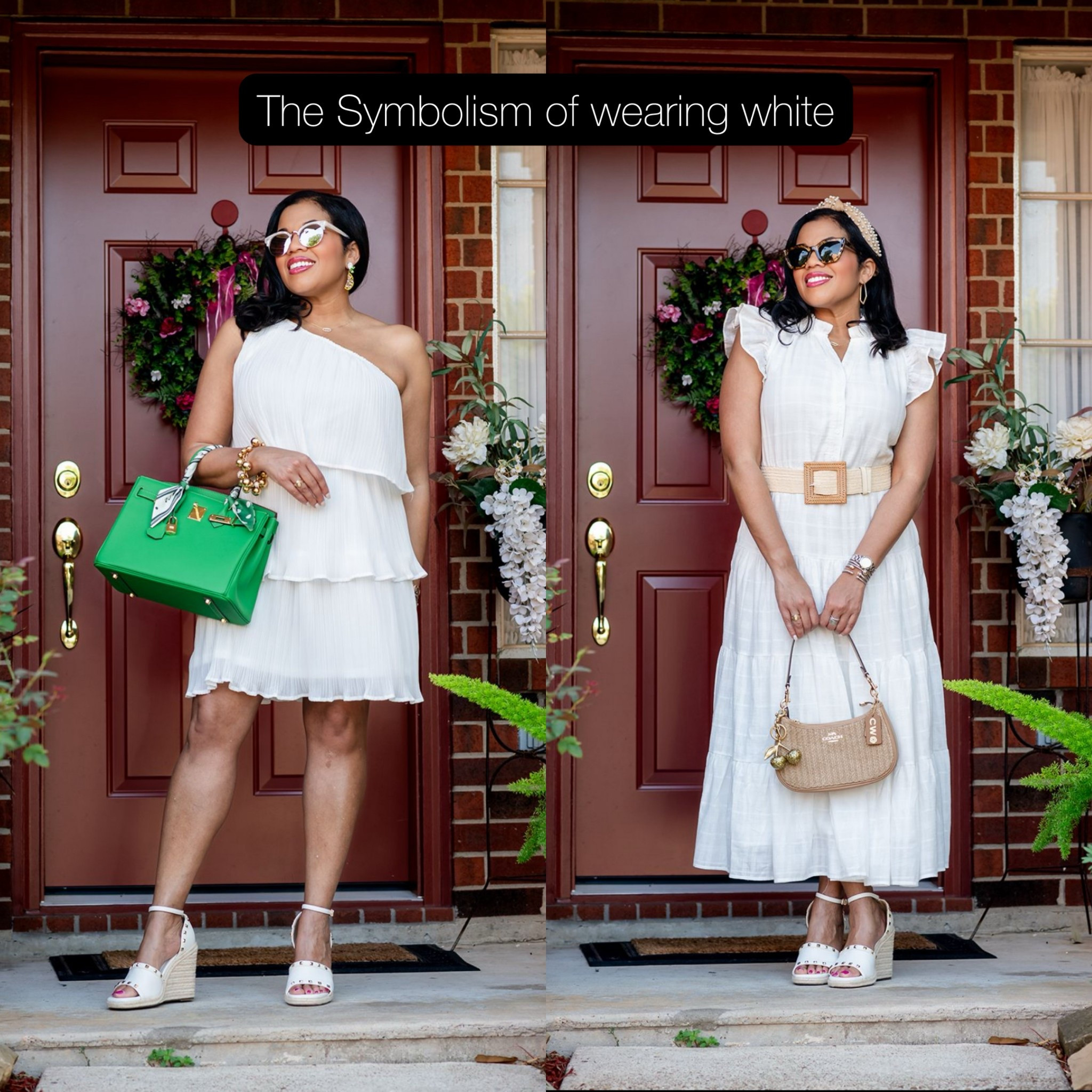 Wearing white seemed appropriate, especially today 💙. I love both of these lovely dresses and wearing all white is my favorite thing to do during the summer. Do you love all white? #courthousecouture 


#LTKOver40 #LTKSeasonal #LTKPetite