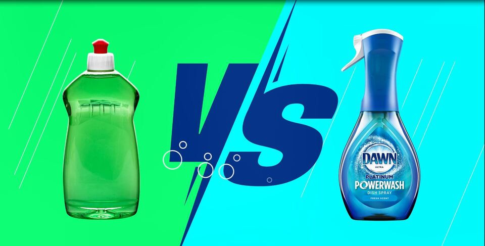 Dawn Platinum Powerwash Dish Spray, Dish Soap, Lemon Starter Kit, 16 fl oz | Walmart (US)