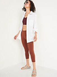 High-Waisted Cropped Leggings for Women | Old Navy (US)