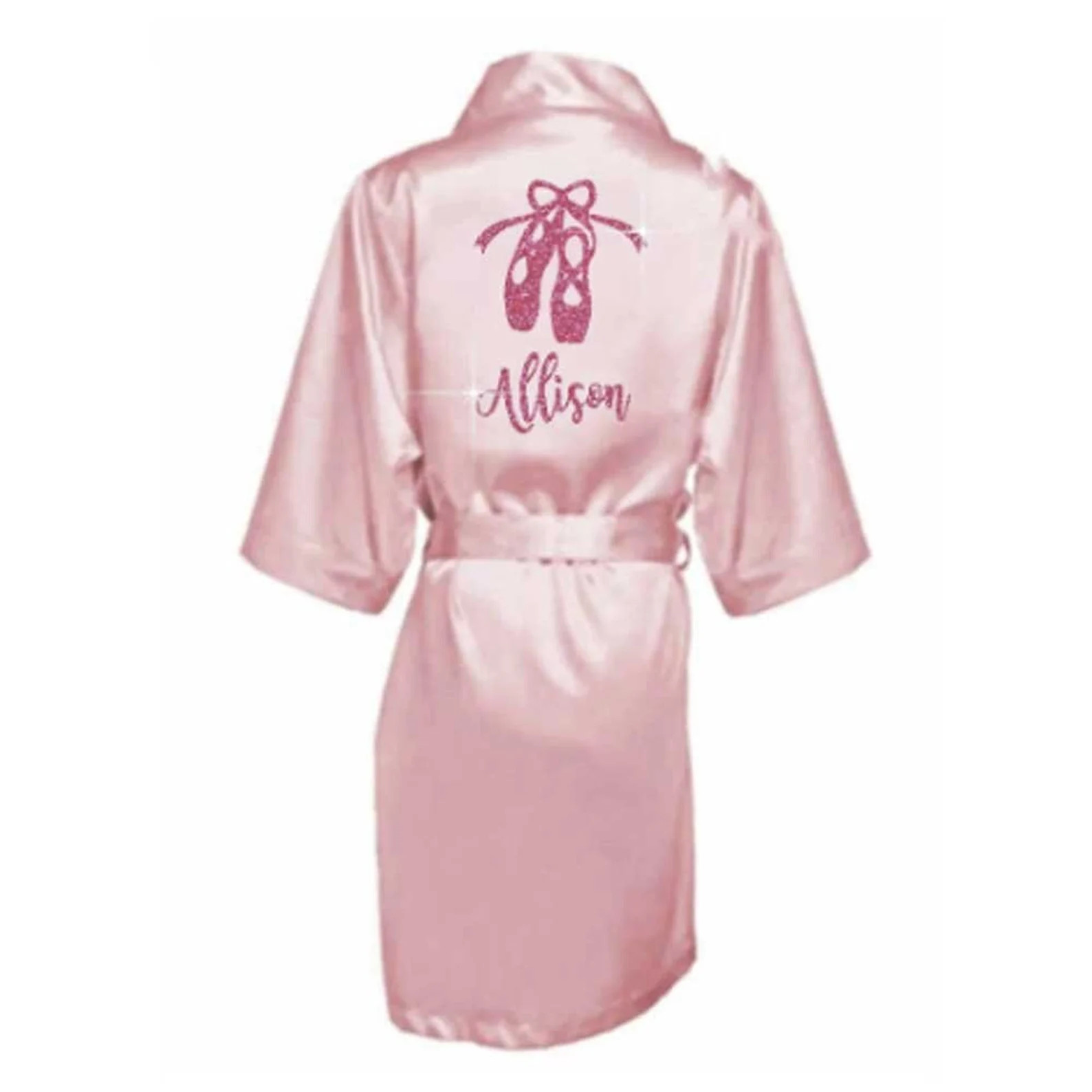 Dance Robe Ballet Dancer Robe Satin Robe for Kids Dancer Robe Silk Robe Personalized Satin Robe D... | Etsy (US)