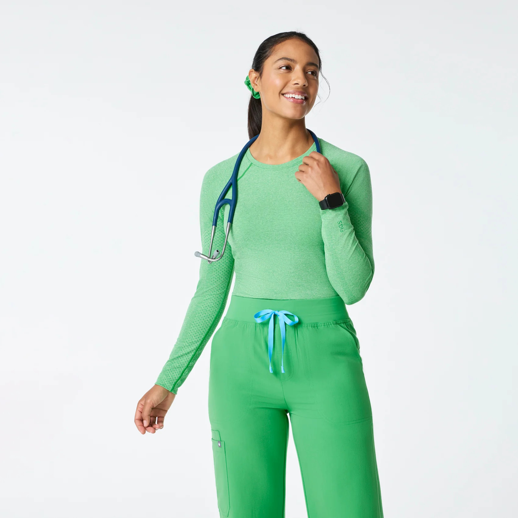 Salta Seamless Longsleeve Underscrub | FIGS