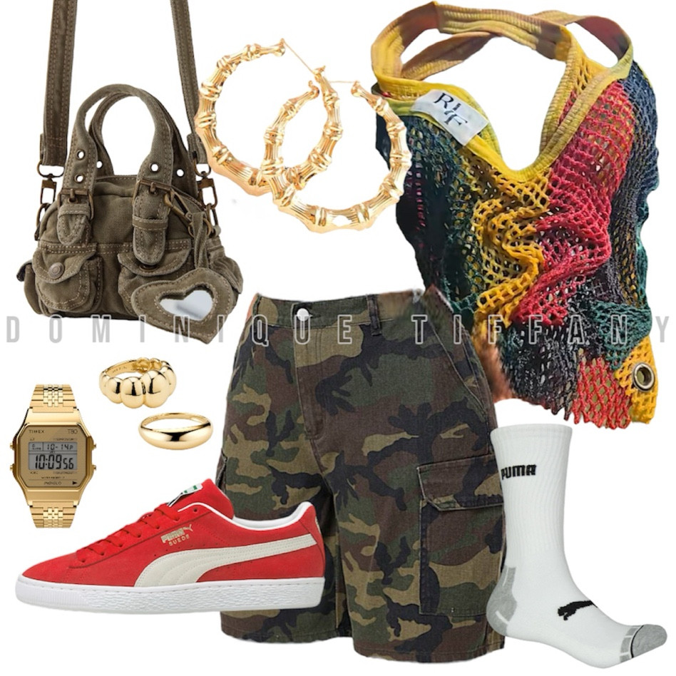 Streetwear Inspo . Jamaican fashion 

The tank top is customized. Tagged on my instagram 🫶🏾

#LTKsummer #LTKstyletip #LTKtravel