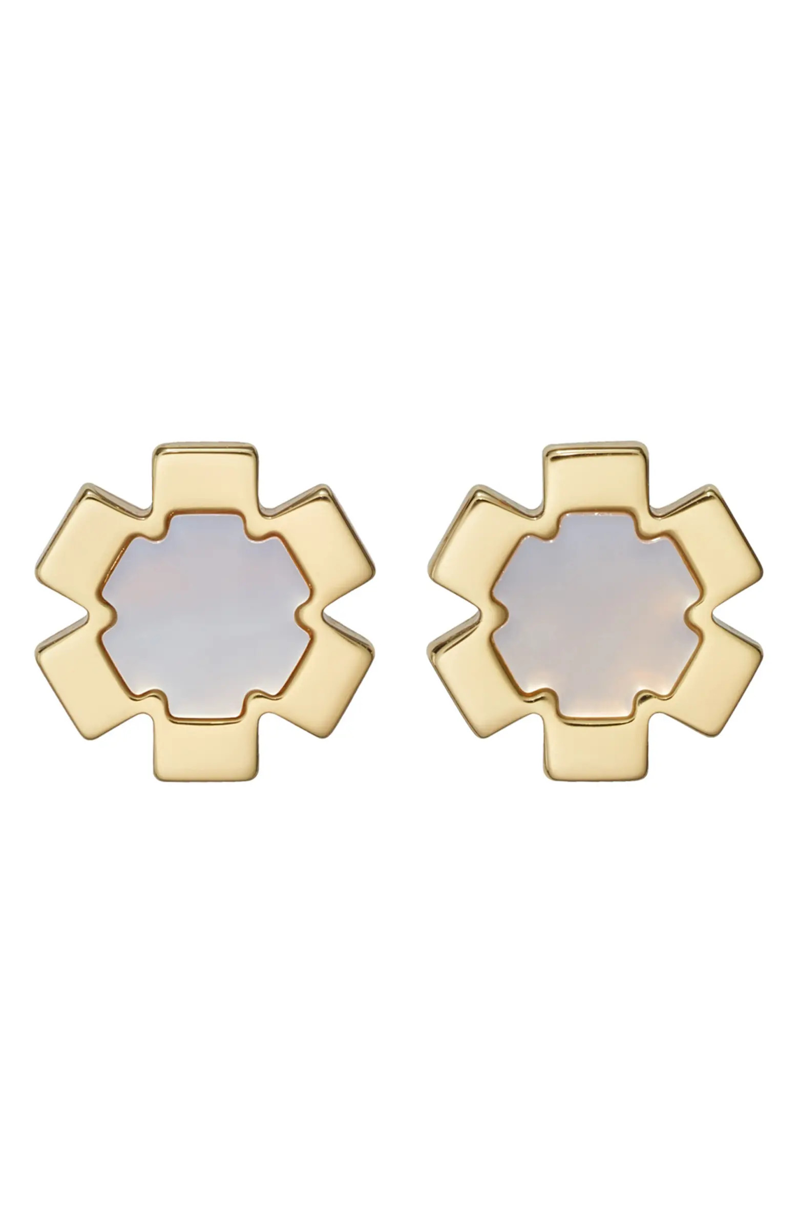 Forget Me Not Mother-of-Pearl Stud Earrings | Nordstrom