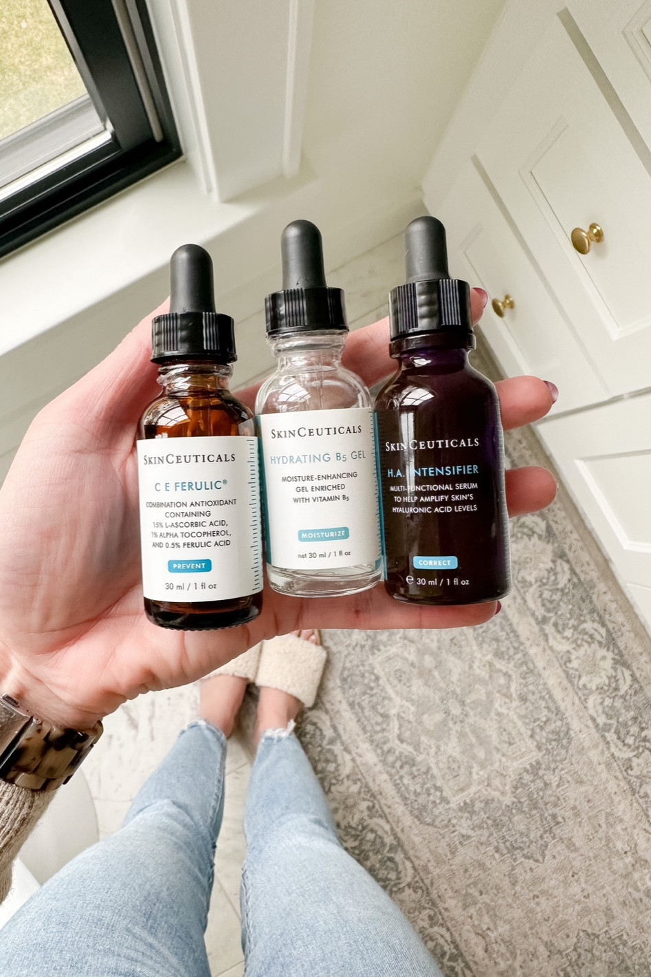 Skinceuticals products skincare bathroom runner 

#LTKbeauty #LTKhome #LTKSpringSale