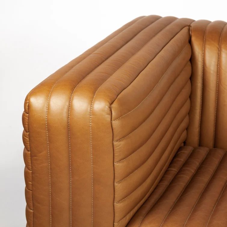 Mcnew 86'' Leather Sofa | Wayfair North America