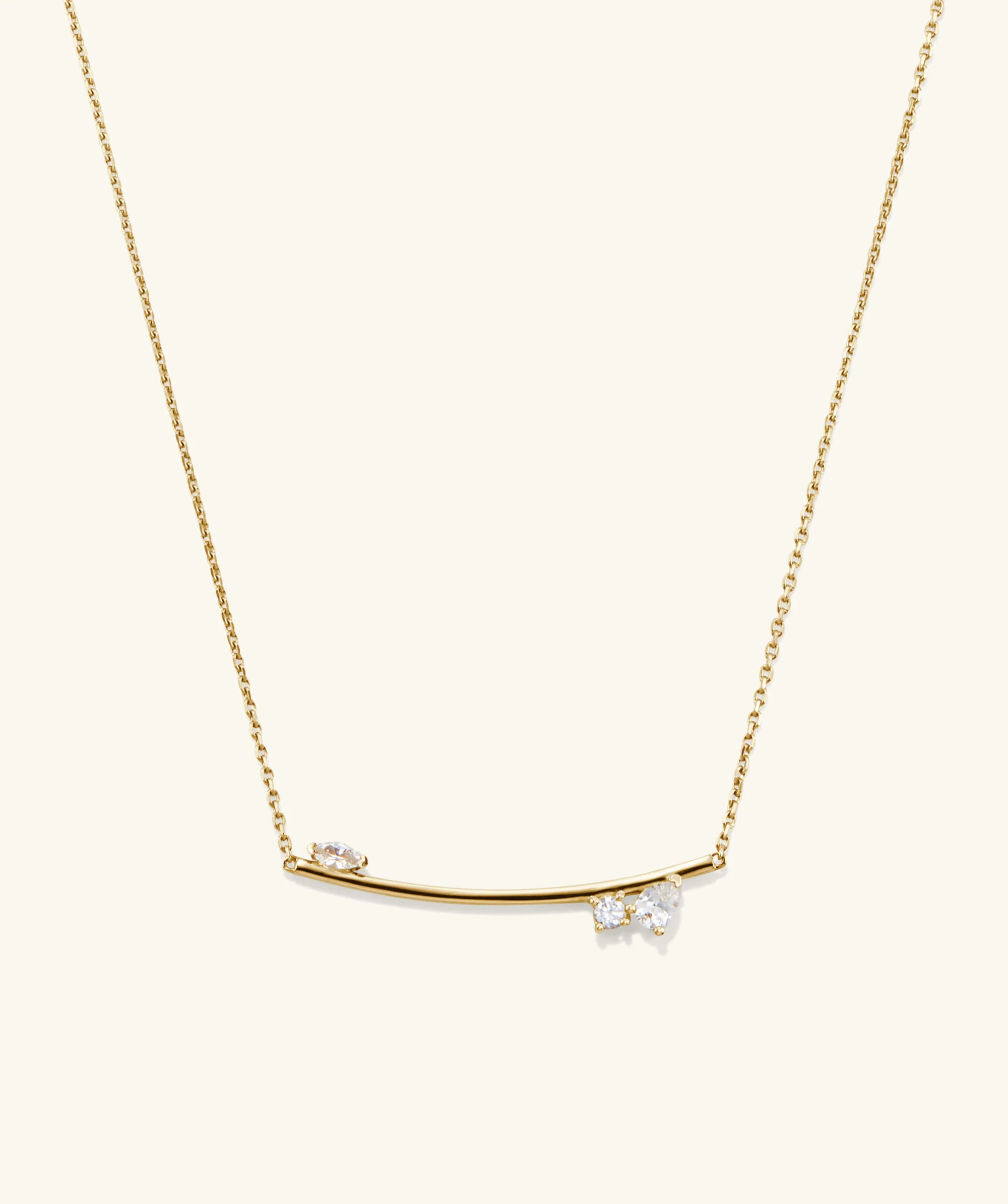 Eve Bar Necklace | Mejuri Fine Crew