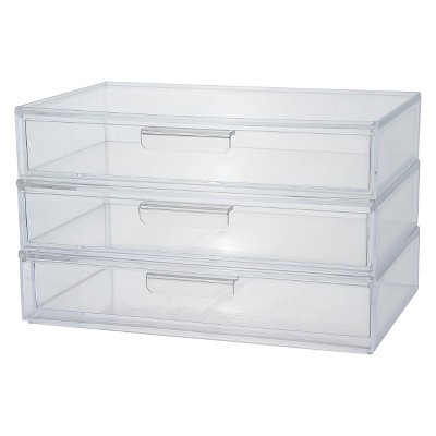 US Acrylic 3-Drawer Organizer | Target
