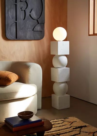 Teodora Geometric Floor Lamp | Urban Outfitters (US and RoW)