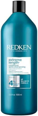 Redken Extreme Length Biotin Conditioner For Longer Hair – Promotes Healthy Hair Growth, Streng... | Amazon (US)