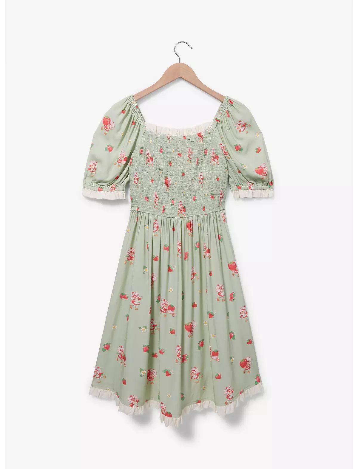 Strawberry Shortcake Allover Print Smock Dress - BoxLunch Exclusive | BoxLunch