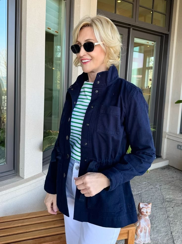 Spring layers that just work 💚

I’ve been reaching for this utility jacket from Talbots on repeat lately — it’s that perfect in-between piece that adds just the right amount of structure without feeling heavy. Lightweight, easy, and so versatile for those unpredictable spring days 🌿

I love how it instantly pulls an outfit together… whether I’m pairing it with denim, layering over a simple tee, or even dressing it up a little. It’s one of those pieces that makes you feel effortlessly put-together without trying too hard ✨

If you’re building a spring wardrobe, this is definitely one of those staples you’ll reach for again and again.


#LTKootd #LTKOver40 #LTKSeasonal