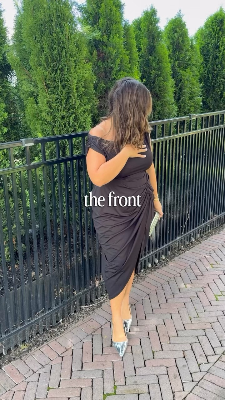 Wearing size XXL Plus in dress (sharing standard size dress too!) - wedding guest dress, cocktail dress, special event dress. Use CARALYN15 on your first order at Spanx.

#LTKPlusSize #LTKWedding #LTKootd