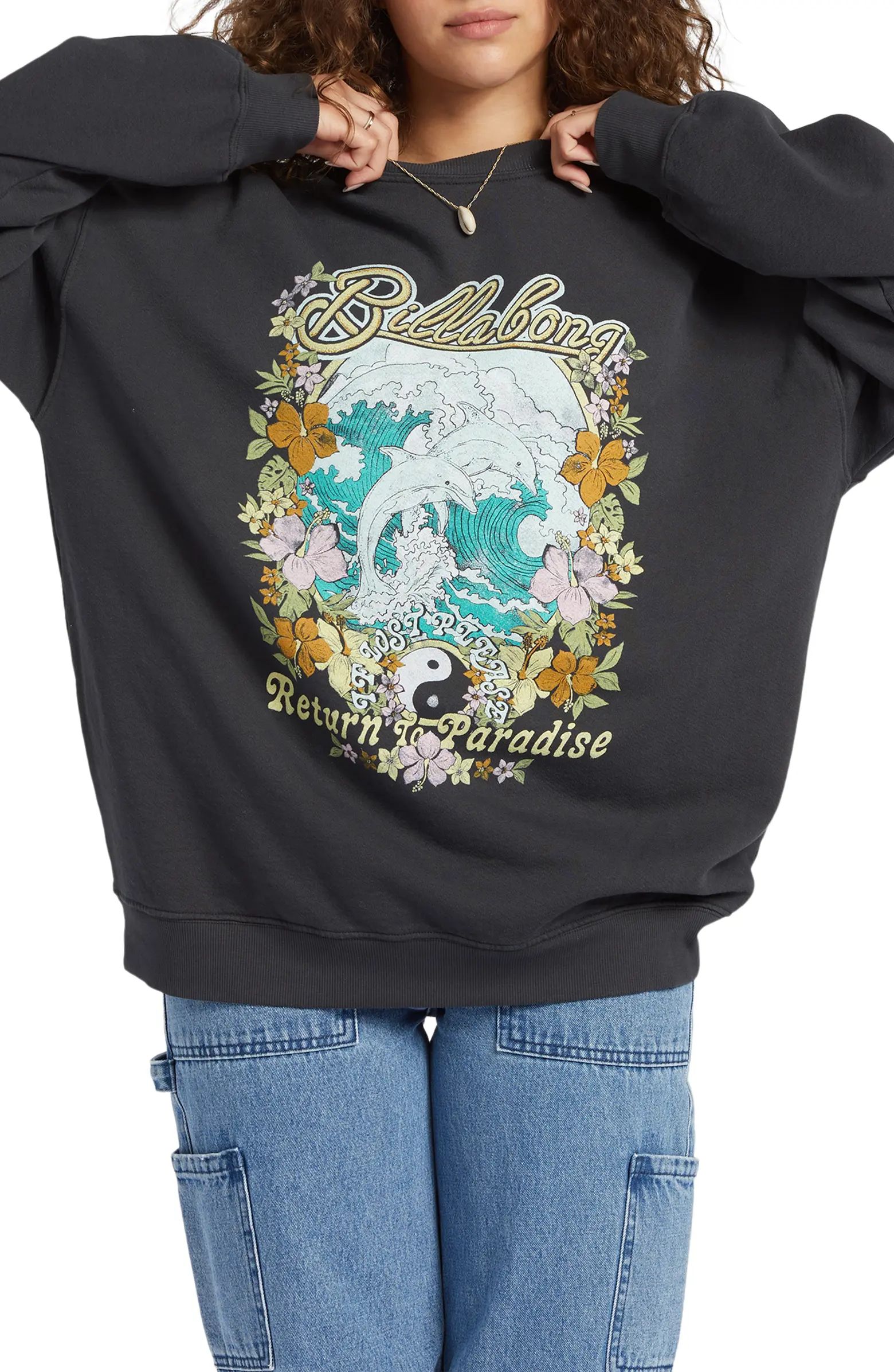 Ride In Cotton Blend Graphic Sweatshirt | Nordstrom