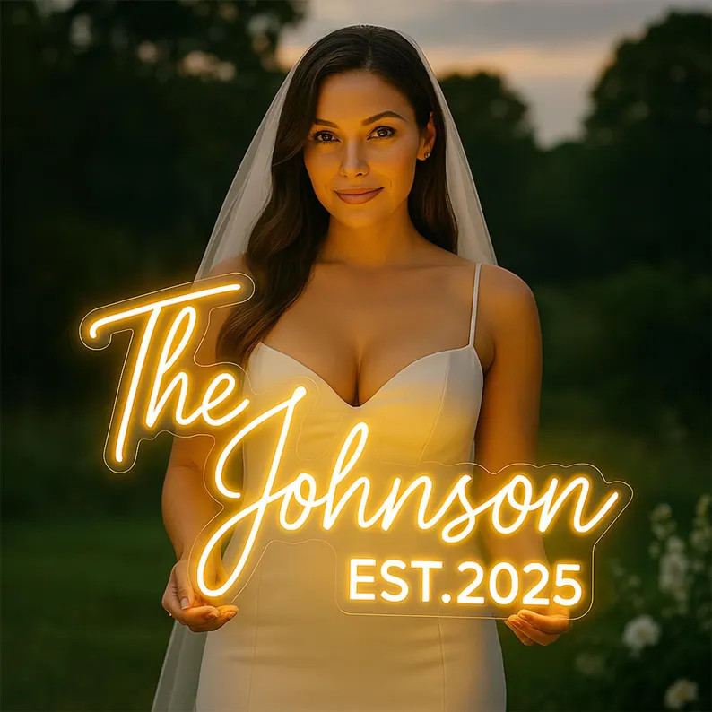 Wedding NEON SIGN for Reception, Wedding Decorations Sign Light, Wedding Decor Signs, Wedding Gif... | Etsy (US)