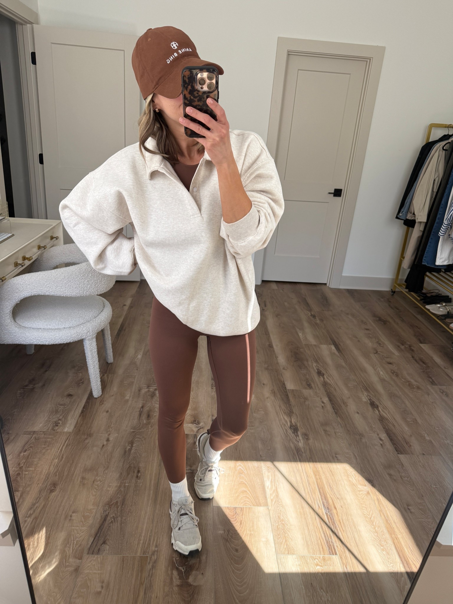 Wearing XS leggings, small tank, s/m sweatshirt ( runs very oversized), sneakers tts

Rhône Code: ABOVETHELAW20

#LTKOver40 #LTKActive #LTKmorningroutine