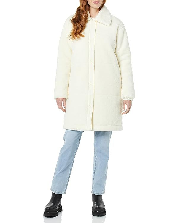 Amazon Essentials Women's Oversized Teddy Sherpa Coat (Previously Goodthreads) | Amazon (US)