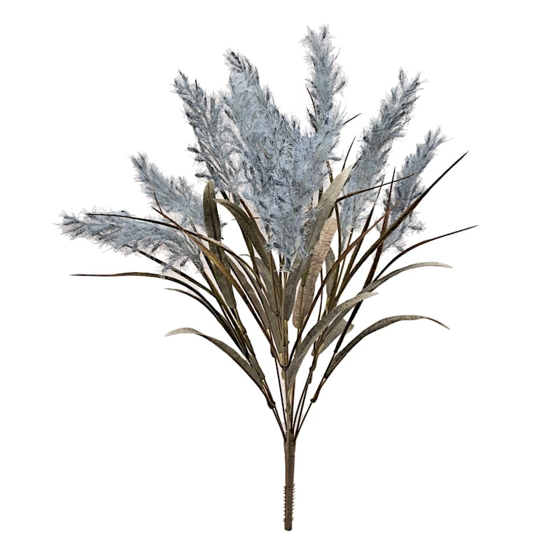 Blue Filler Grass Bush, 18" | At Home