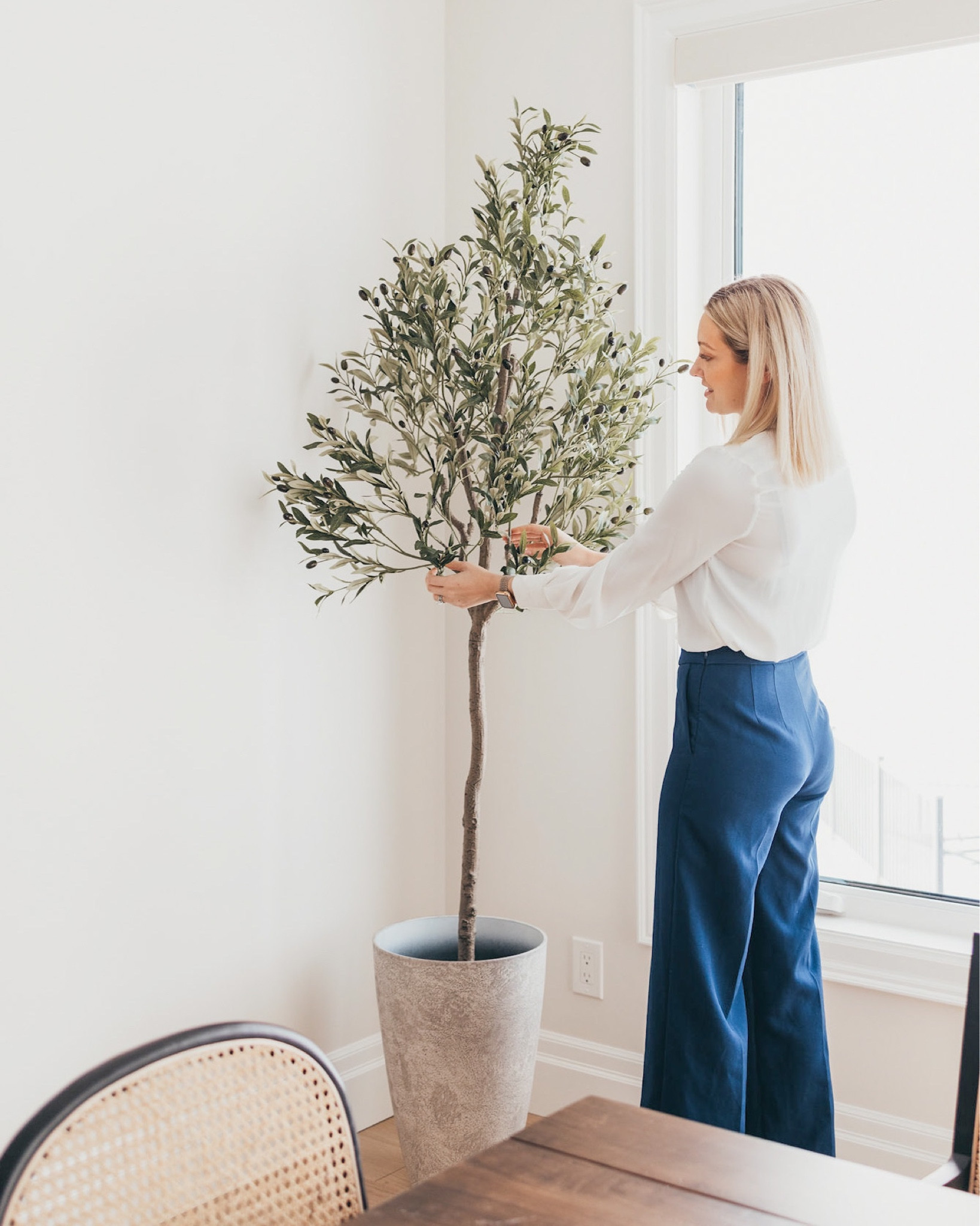 Taking a space from a house to a home. ❤️

If I were to pay myself an hourly wage for how much time I spent researching the perfect olive tree, it would cost well into the thousands. 😅



#LTKstyletip #LTKhome #LTKunder100