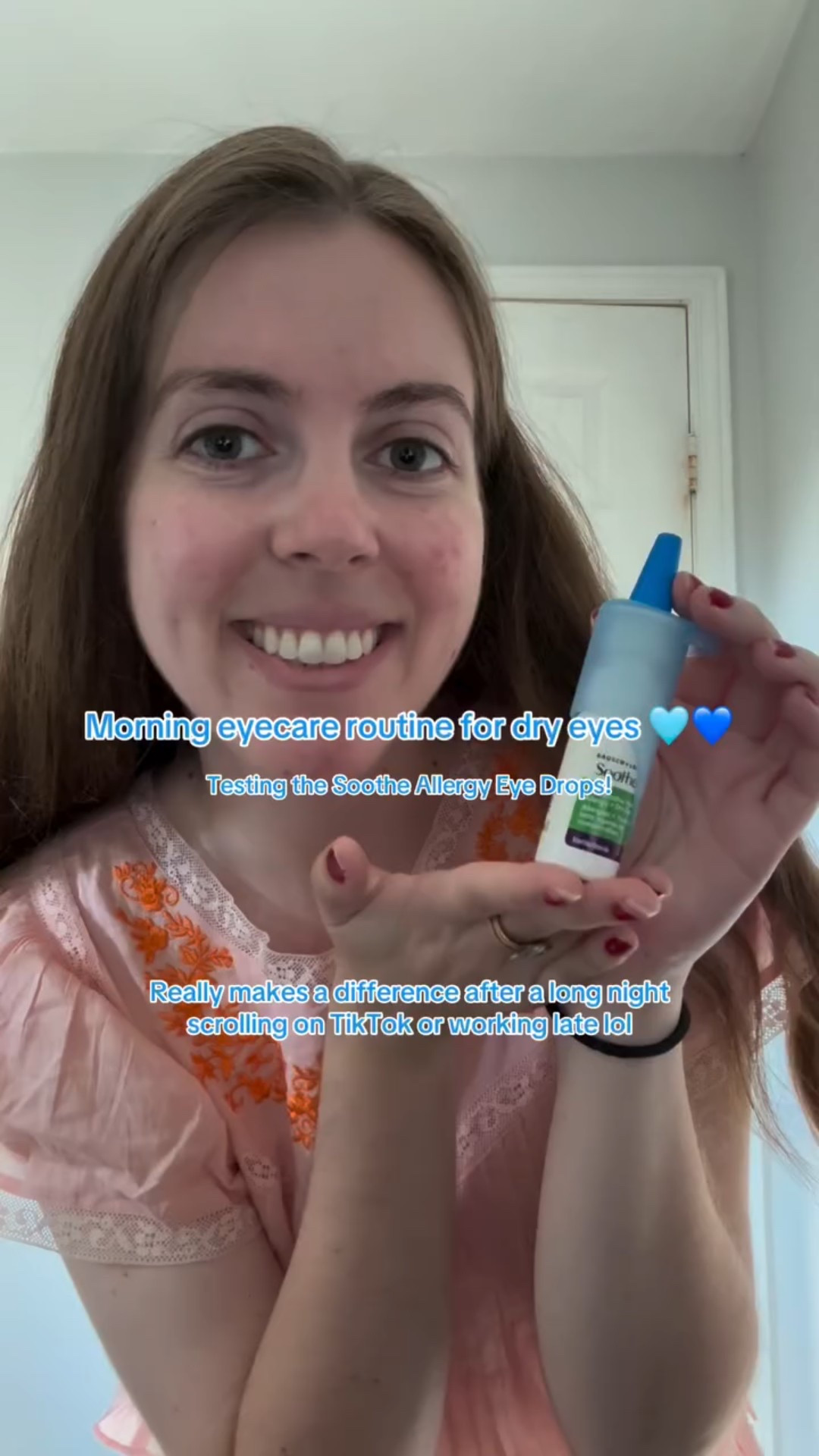 Morning routine with Soothe eyedrops! A must-have if you are susceptible to dry eye & have a job where you stare at screens all day lol. Thanks to the brand for sending it to me for review!
#promoted #Soothe #SootheEyeDrops #DryEyeRelief #AllergySymptomRelief #gotitfree