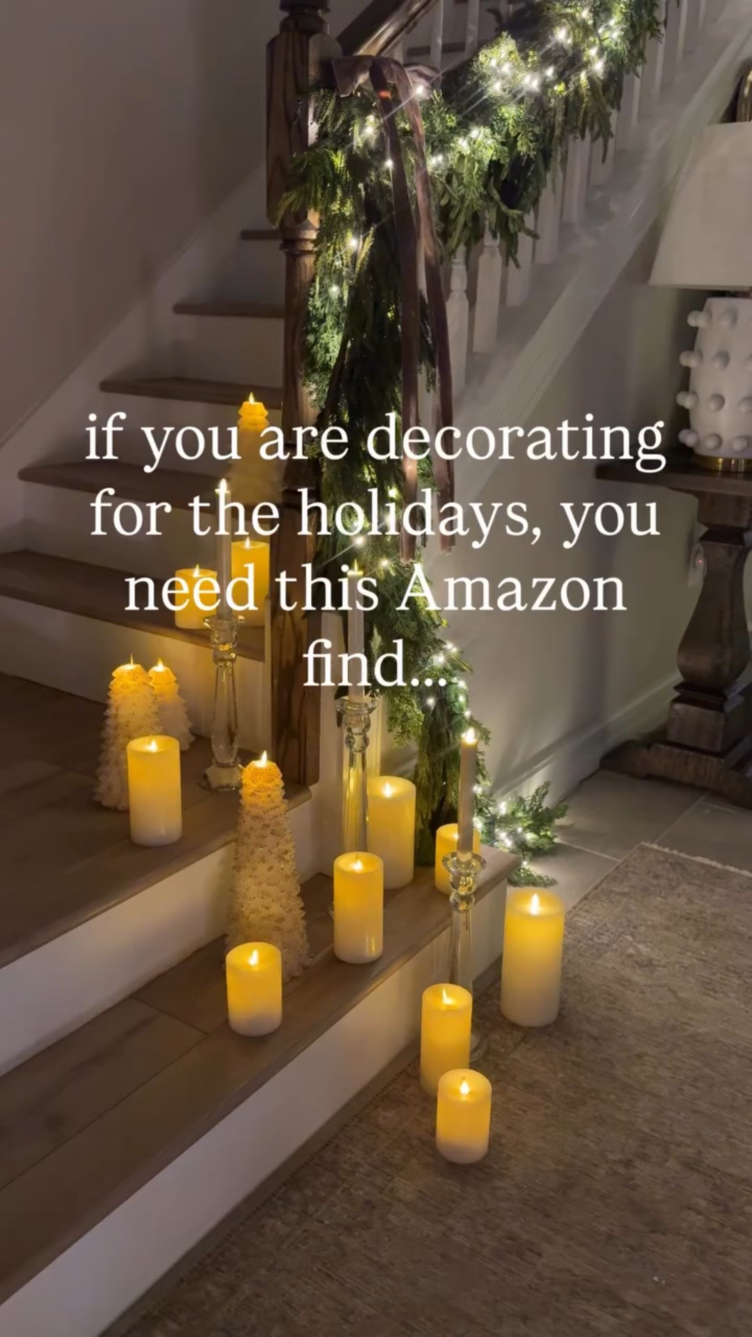 if you are decorating for the holidays, you need this Amazon find… I have been using these garland twists for a few years and it’s the only way I will hang my garland on my stairs✨

#LTKHome #LTKFindsUnder50 #LTKSeasonal