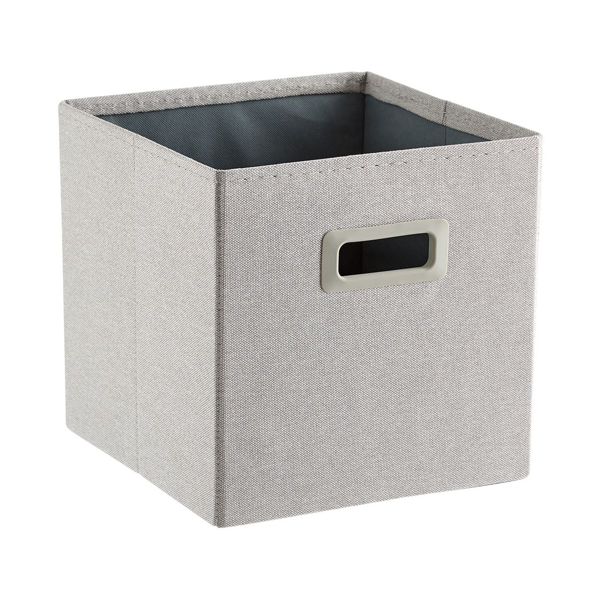 Poppin 2x2 Storage Cubby Cube Light Grey | The Container Store