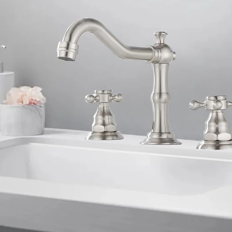 AAAA07K4B5664 Widespread Faucet 2-handle Bathroom Faucet with Drain Assembly | Wayfair North America