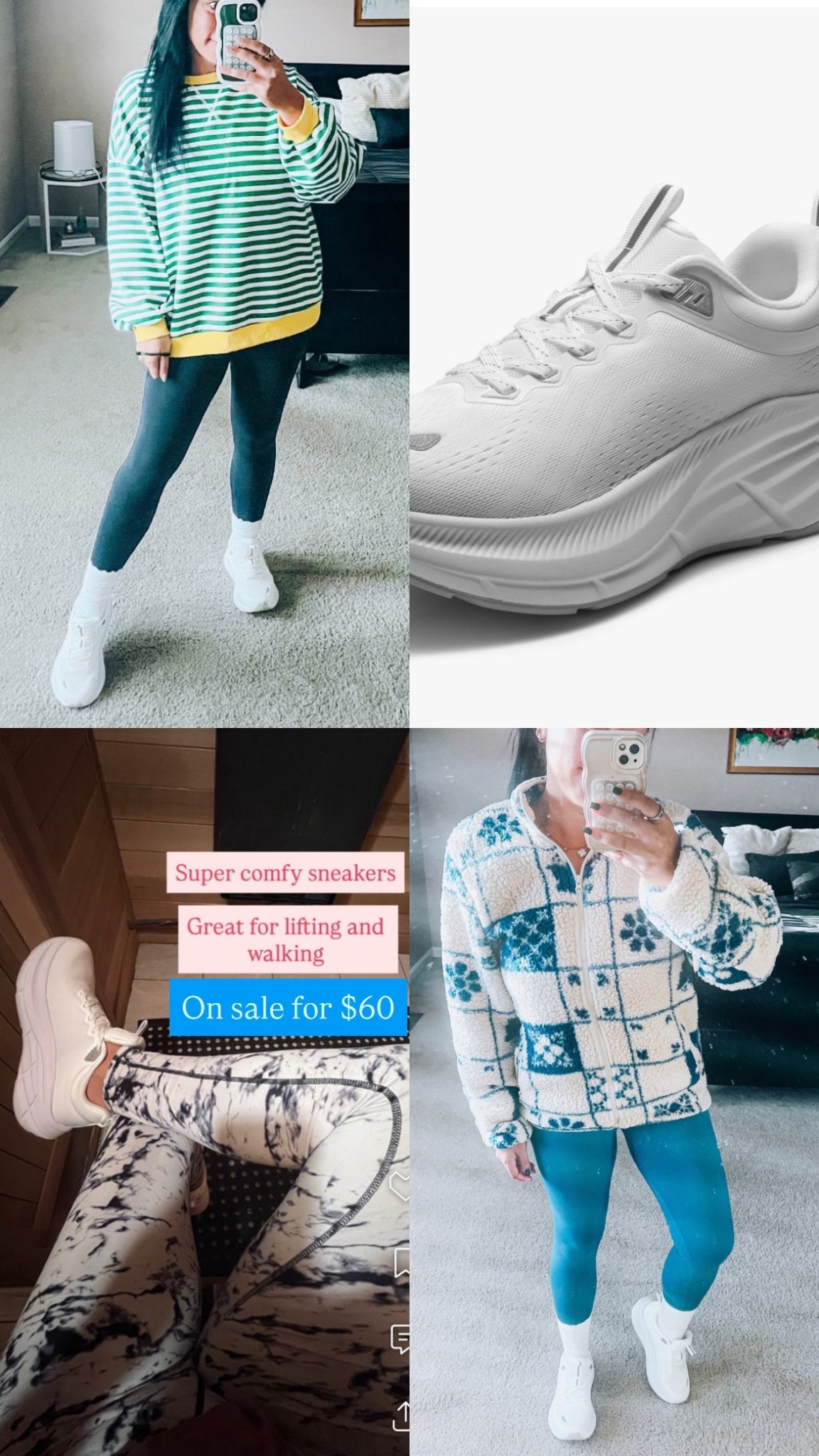 Amazon sneakers
Athleisure 
Ordered my true size
Leggings 
Mom outfits 


#LTKdayinmylife #LTKootd #LTKmomlife