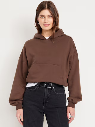 SoComfy Oversized Pullover Hoodie Sweatshirt | Old Navy (US)