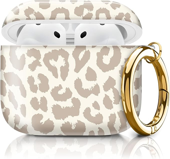 Compatible with AirPod 4th Generation Case Cover with Keychain, Full Protective Shockproof Wirele... | Amazon (US)