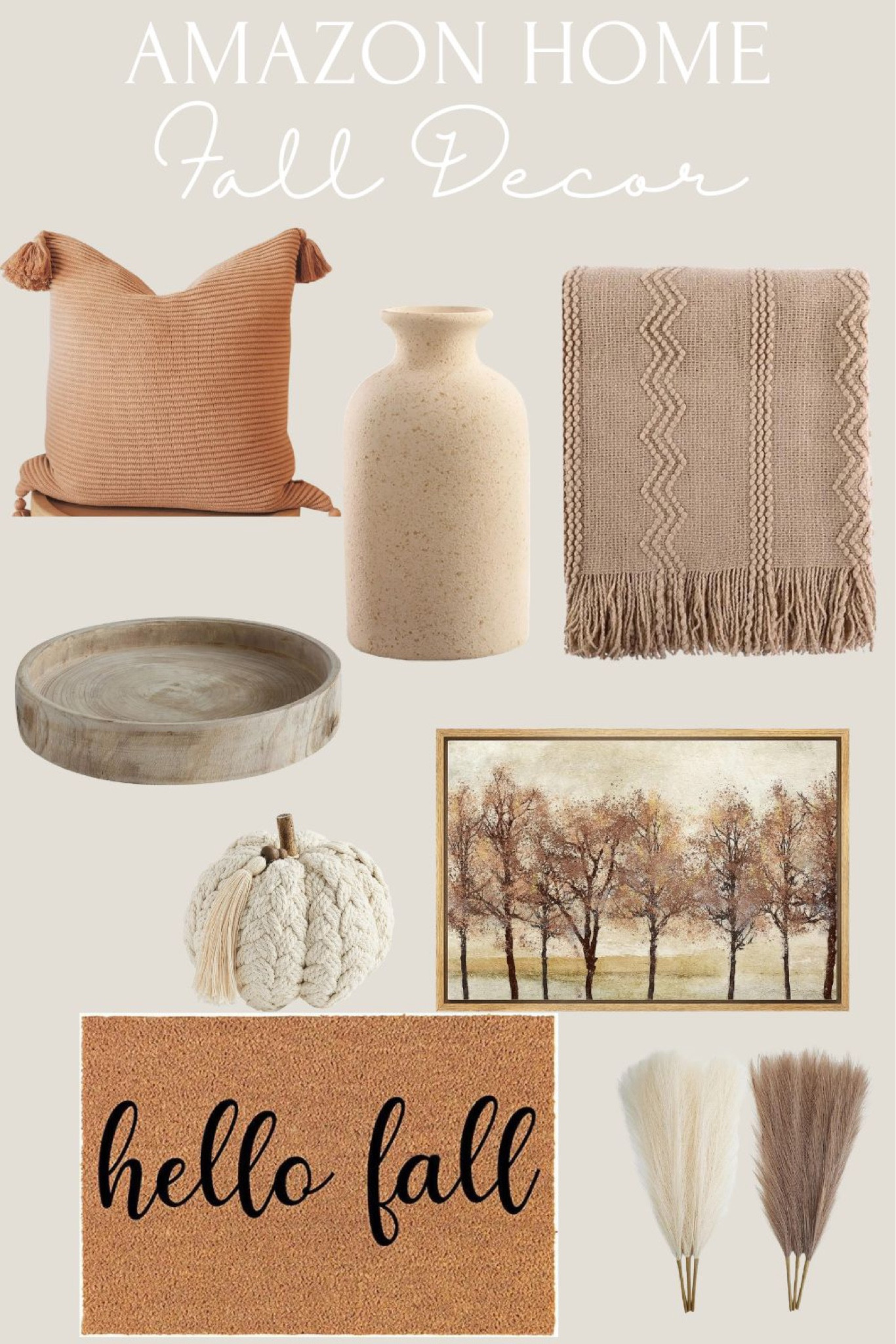 So many great fall finds on amazon!! 
#amazon #fall #home #neutrals 

#LTKunder100 #LTKstyletip #LTKhome