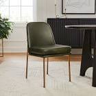 Jack Metal Frame Leather Dining Chair | West Elm (US)