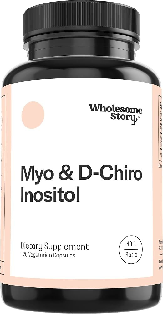 Myo-Inositol & D-Chiro Inositol Blend Capsule | 30-Day Supply | Most Beneficial 40:1 Ratio | Horm... | Amazon (US)