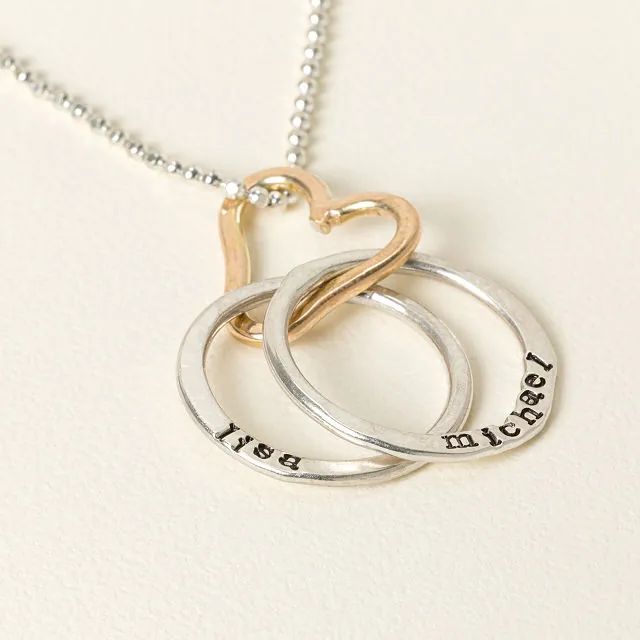 Personalized  All Heart Necklace | UncommonGoods