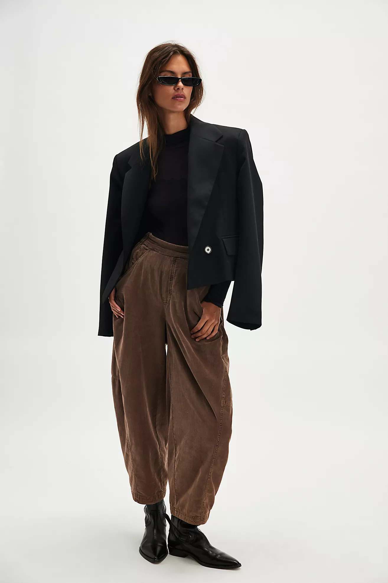 High Road Pull-On Barrel Cord Pants | Free People (Global - UK&FR Excluded)