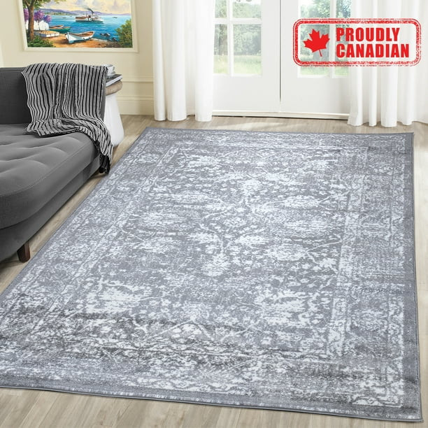 A2Z Santorini 6076 Luxury Flower Beautiful Soft Dining Room Area Rug Tapis Carpet (3x5 4x6 5x7 5x... | Walmart (CA)