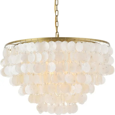 Elegant Lighting Ld5050d24 Selene 6 Light 26"" Wide Chandelier | Walmart (US)