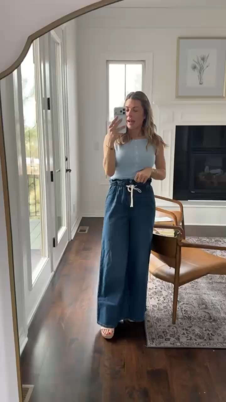 Light layers, big spring energy. Wearing the Scoop Sleeveless Button Front Cardigan Sweater in M with Scoop Paperbag Waist Wide Leg Cotton Pants in S from Walmart for an easy, breezy look. 🌸☀️🛍️
#LTKStyle #LTKSpring #WalmartFashion #ScoopStyle #SpringOutfit #WideLegPants #CardiganStyle #AffordableFashion #CasualChic #EverydayOutfit 

 #LTKootd