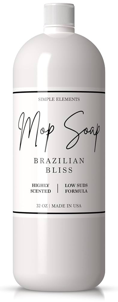 Brazilian Bliss Mop Soap – Highly Scented Mop Soap, Luxury Floor Cleaner with Low Suds, No Resi... | Amazon (US)