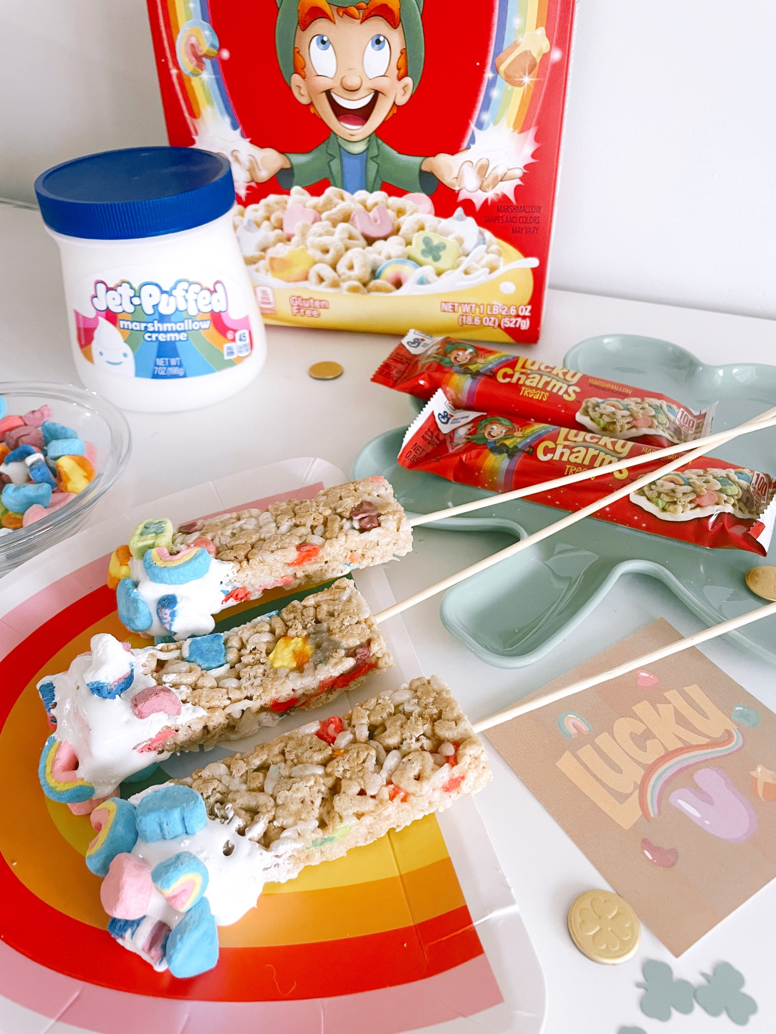 Lucky charm treat glow up! 

#LTKSeasonal #LTKfamily #LTKkids