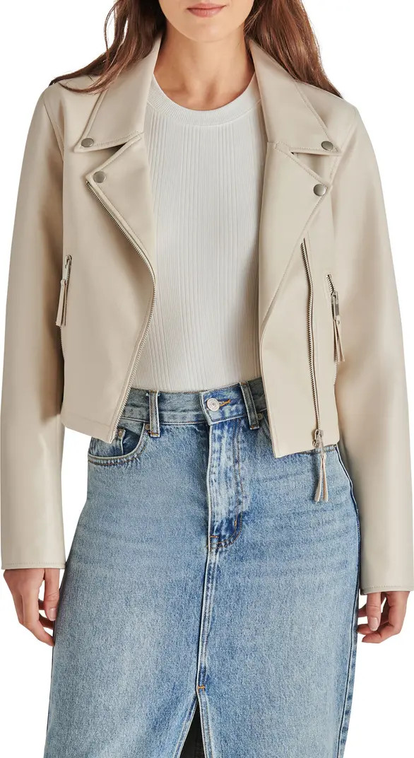 Vinka Faux Leather Moto Jacket | Nordstrom