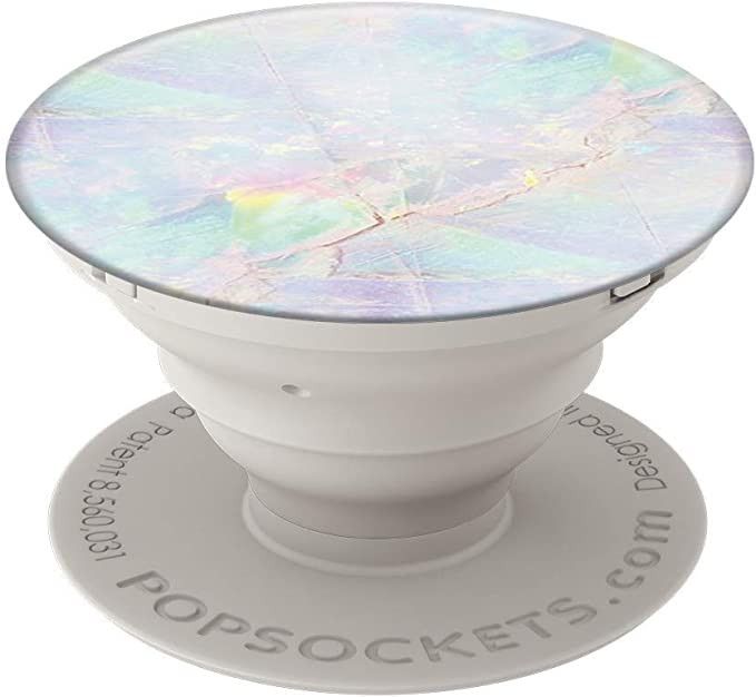 PopSockets: Collapsible Grip & Stand for Phones and Tablets - Opal | Amazon (US)