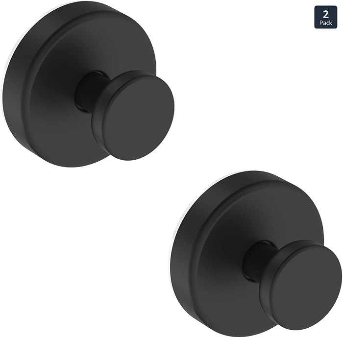 Suction Cup Hooks for Shower, Removable Towel Hooks for Bathroom Window Glass Door Wall, Bath Rob... | Amazon (US)