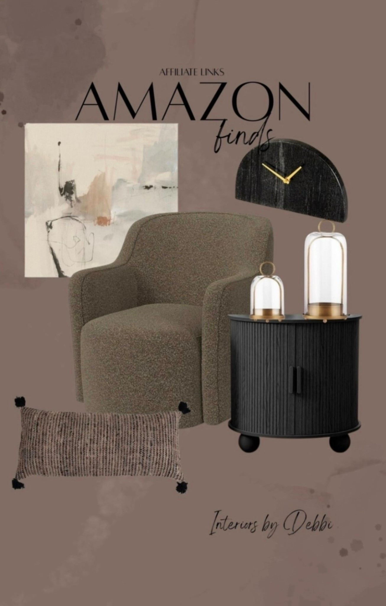 Amazon Finds
Accent chair, side table, artwork, lumbar pillow, transitional home, modern decor, amazon find, amazon home, target home decor, mcgee and co, studio mcgee, amazon must have, pottery barn, Walmart finds, affordable decor, home styling, budget friendly, accessories, neutral decor, home finds, new arrival, coming soon, sale alert, high end look for less, Amazon favorites, Target finds, cozy, modern, earthy, transitional, luxe, romantic, home decor, budget friendly decor, Amazon decor #amazonhome



#LTKSeasonal #LTKHome