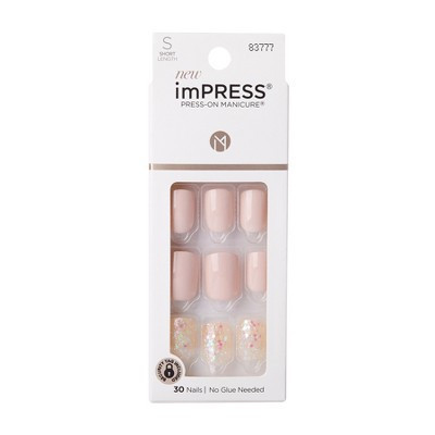 Kiss imPRESS Press-On Manicure Fake Nails - Dorothy - 30ct | Target