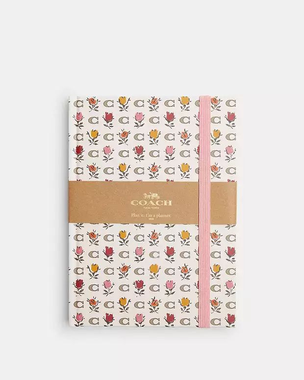 Dated Planner With Badlands Floral Print | Coach Outlet