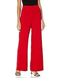 Nanette Nanette Lepore Women's Wide Leg Full Length Crepe Fashion Pant, RED Riding Hood, 4 | Amazon (US)