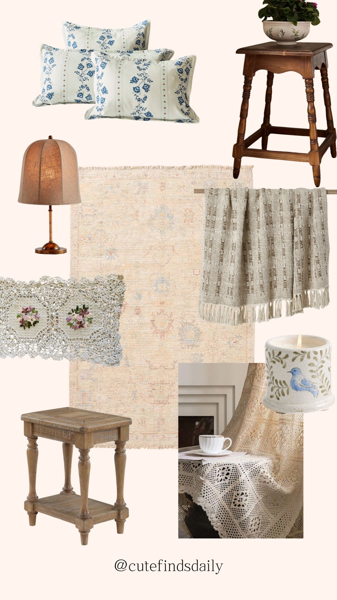 Cozy cottage inspired home decor and interior design for your house or apartment 

#LTKspring #LTKHome #LTKspringtrends