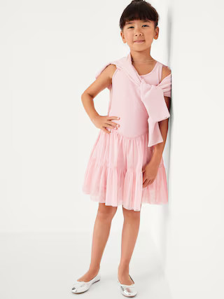 PowerSoft Sleeveless Tutu Athletic Dress for Girls | Old Navy | Old Navy (US)