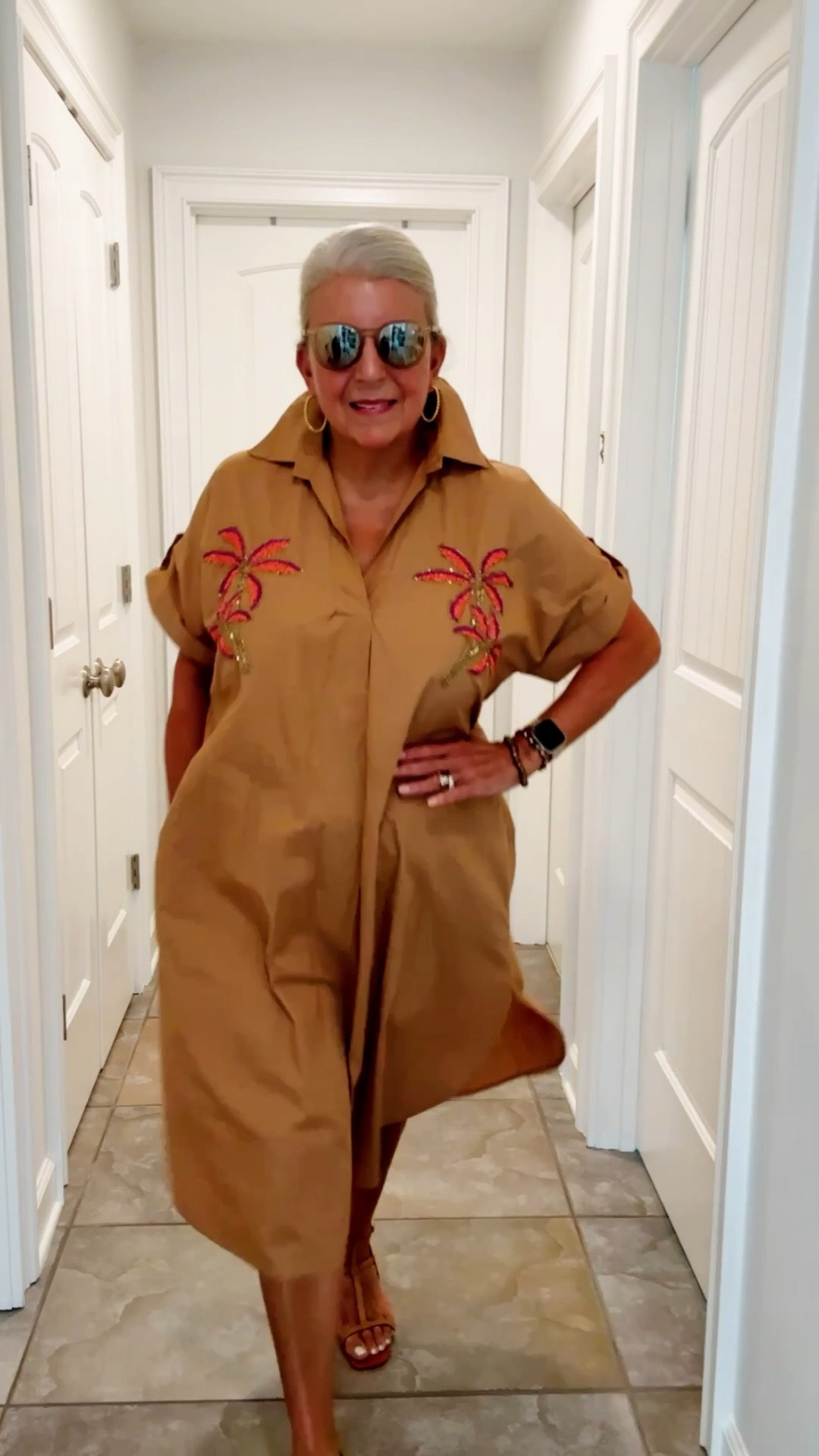 I love to shop local, and found this perfect  "fall transitional dress" for a bargain on a $25 sale rack  and don't forget the accessories that definitely add pizazz!   I love my Fanny Bag!

#LTKSeasonal #LTKStyleTip #LTKShoeCrush