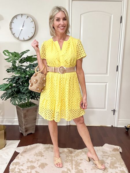 ✨ Amazon did it again! Here’s an adorable spring or summer dress inspired by the Anthropology Somerset Mini Dress. I love the figure flattering fit, plus, if you’re looking for a dress with sleeves, this one is for you! It’s a way more affordable way to get the same look for less!
👗 The eyelet fabric has such fun details. It has a lining underneath and comes in 6 colors. I’m wearing a size small. I added a belt for interest, but it looks fabulous without too. 

Amazon spring dress, wedding guest dress, summer dress, looks for less, over 40, over 50

#LTKfindsunder50 #LTKover40 #LTKSeasonal